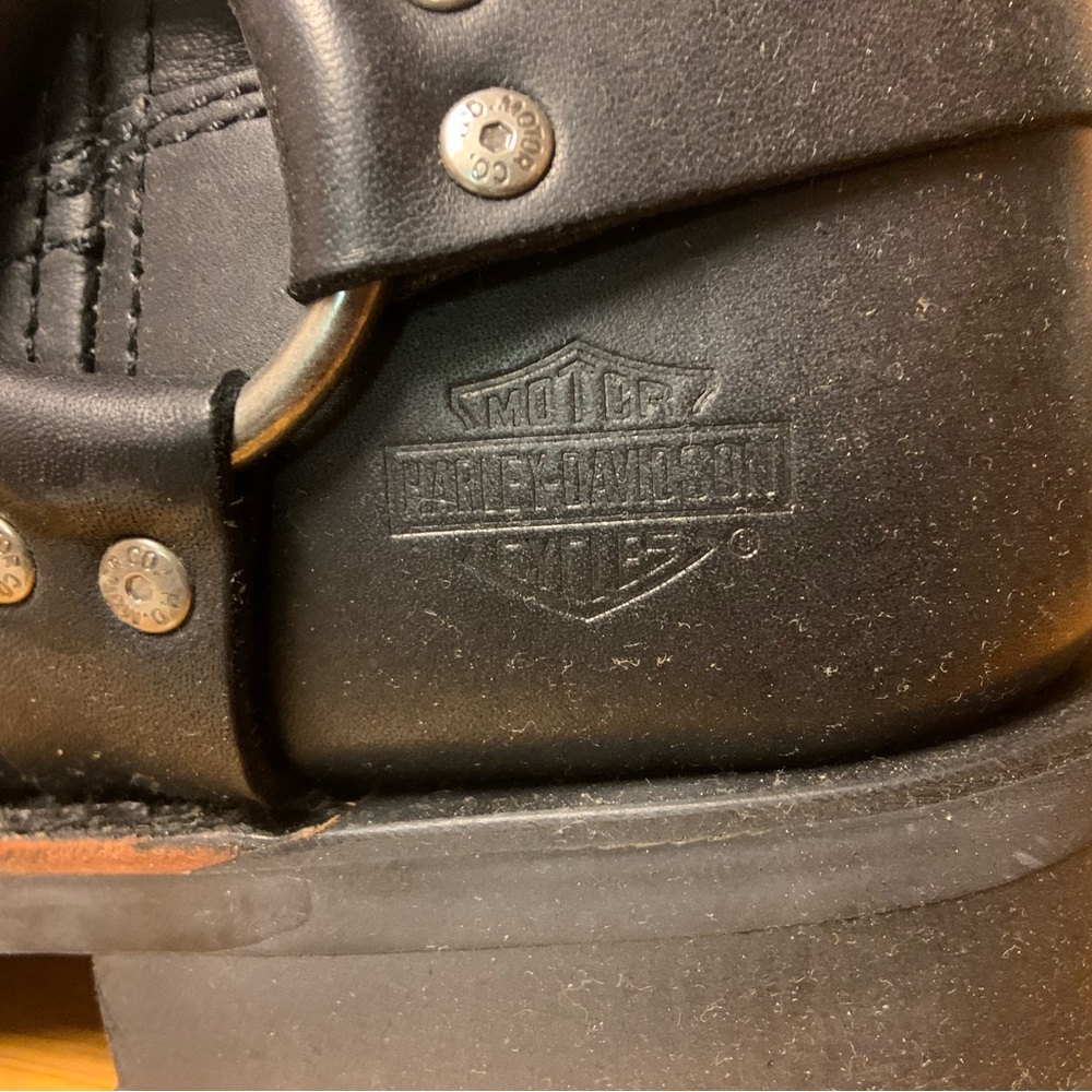 Men’s Leather Harley Davidson “Austin” Boots 11.5 - Picture 5 of 7